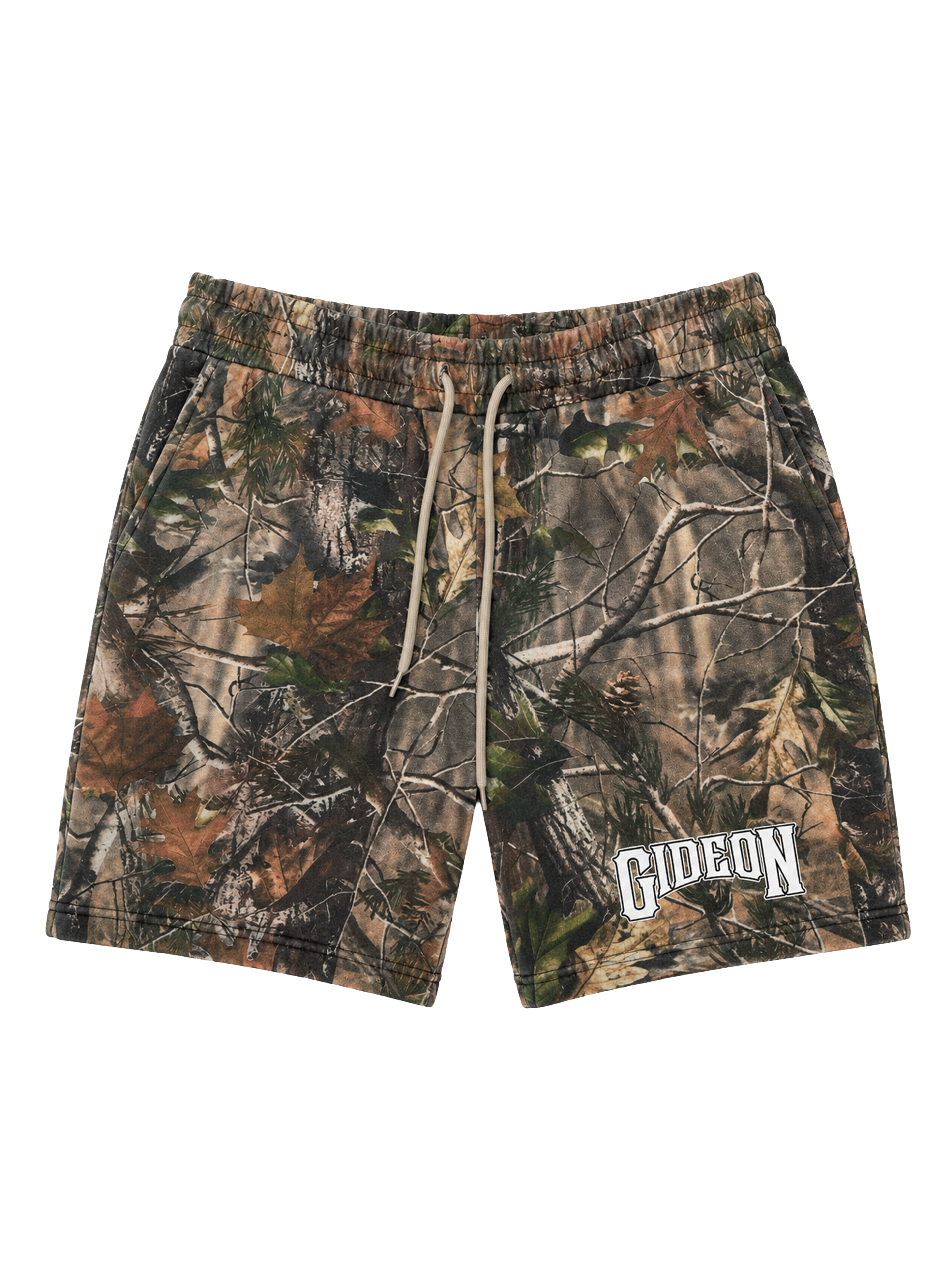 4x4 Wood Camo Fleece Shorts