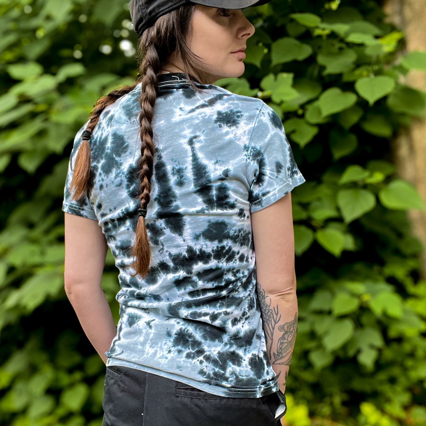 Tie-Dye Cartoon Ram T-Shirt