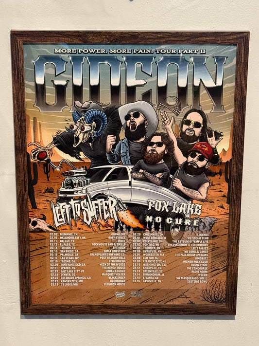 Tour Poster - More Power. More Pain Part II