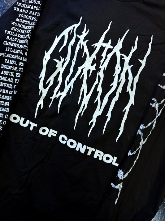 OUT OF CONTROL METAL FONT LONG SLEEVE