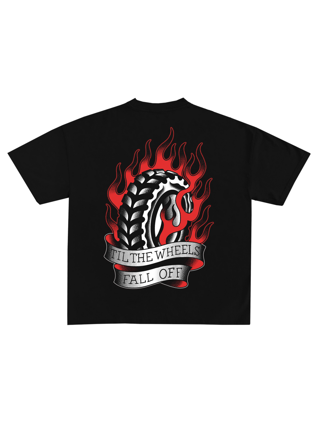 Til The Wheels Fall Off Tee